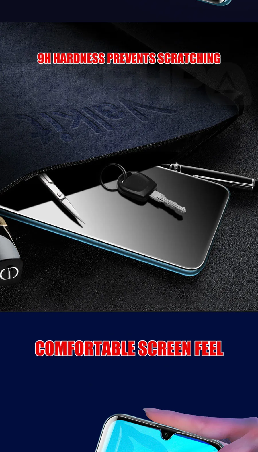 9H Protective Glass on the For Huawei Honor 20 10 9 8 Lite Screen Protector For Honor 9X 8X V20 V10 V9 Tempered Glass Film