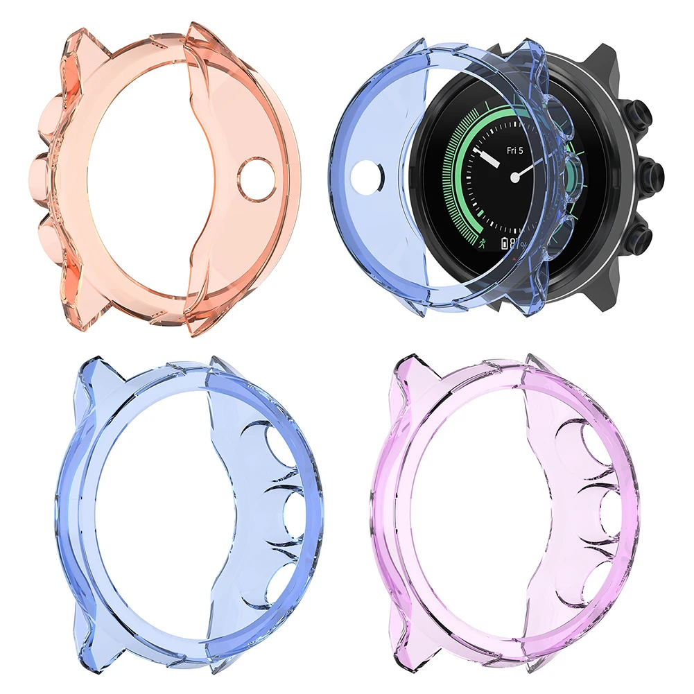 

Прозрачный чехол для часов из ТПУ для Suunto 9/9 Baro/spartan Sport браслет Hr Baro сменная защитная рамка чехол Аксессуары для часов