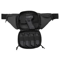 tactical gun bag outdoor running waist bag magazine storage bag mobile phone debris carry messenger bag hidden pistol bag