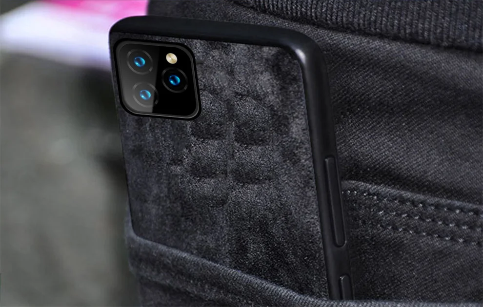 Чехол для телефона из натуральной коровьей замши для Apple iphone 11 11Pro 11 Pro Max X XR XS max 6 6S 7 8 plus 360 полный защитный чехол