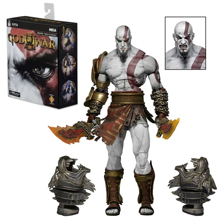 NECA God of War 3 Ghost Sparta Kratos ПВХ экшн-фигурка Коллекционная модель игрушки | Игрушки и