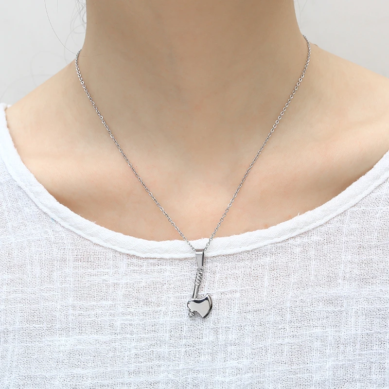 Ожерелье OUFEI из нержавеющей стали для женщин нейтральное ожерелье титановой