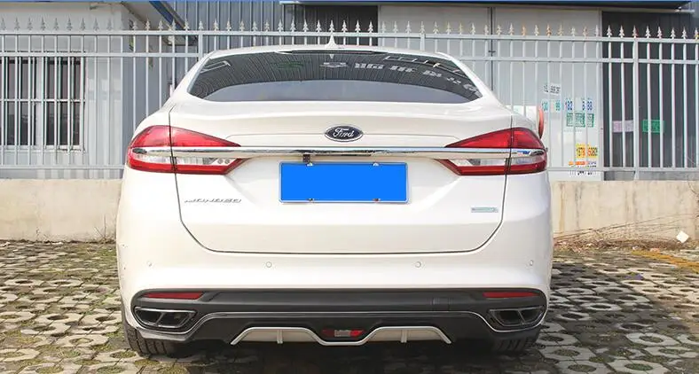 Защитный диффузор для заднего бампера Ford MONDEO ABS 2013 2018 4C Комплект кузова бампер
