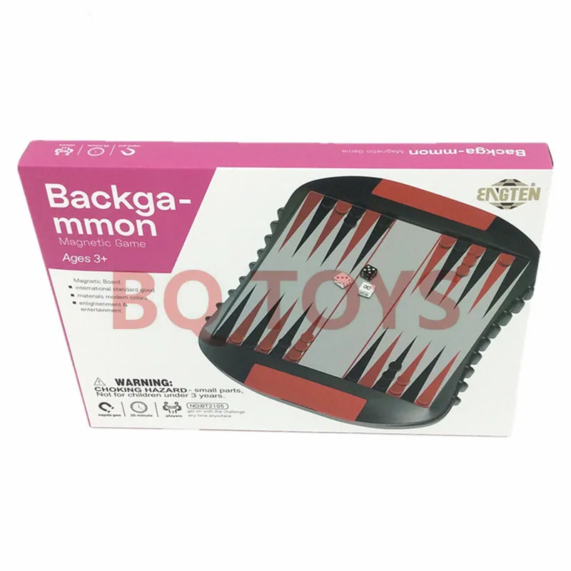 

English board game travel game chess magnetic backgammon children chess board puzzle chess game toy chess