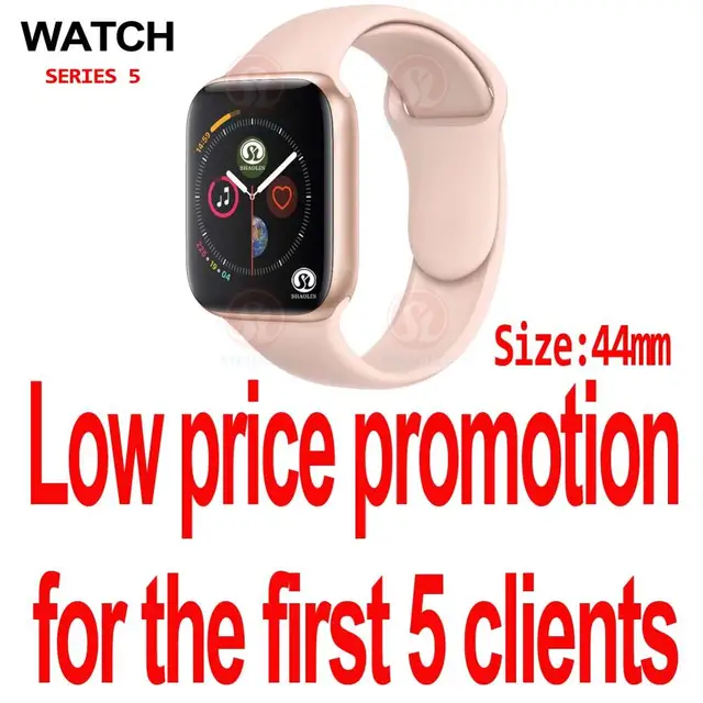 Чехол 44 мм для apple iPhone Android Samsung Обновление телефона не apple  watch 1:1 Смарт-часы 4 Смарт-часы с пульсометром | Электроника | АлиЭкспресс