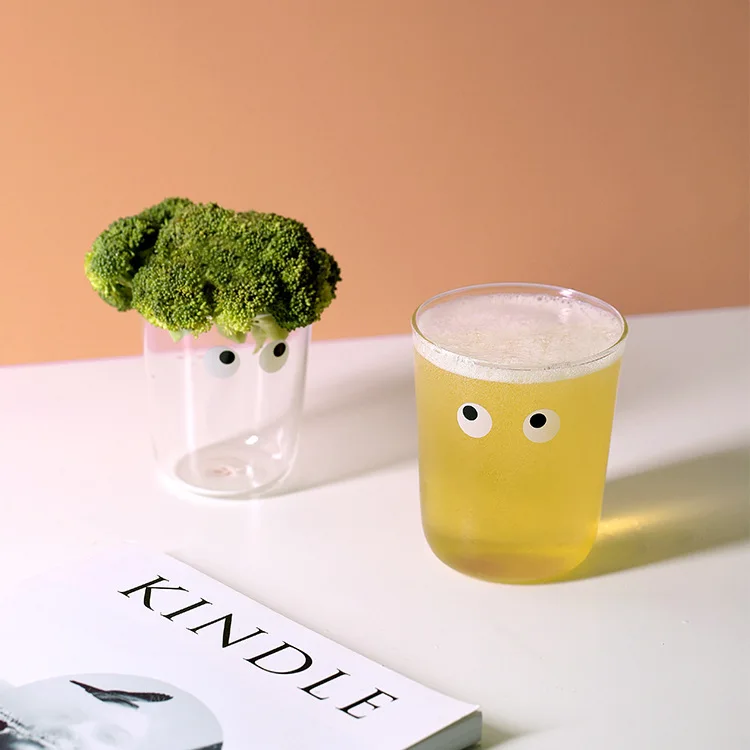 37 Degree Adorkable Will Short Eye Originality Flower Receptacle Household Heat-resisting Milk Cup To Work In An Office Juice | Дом и сад