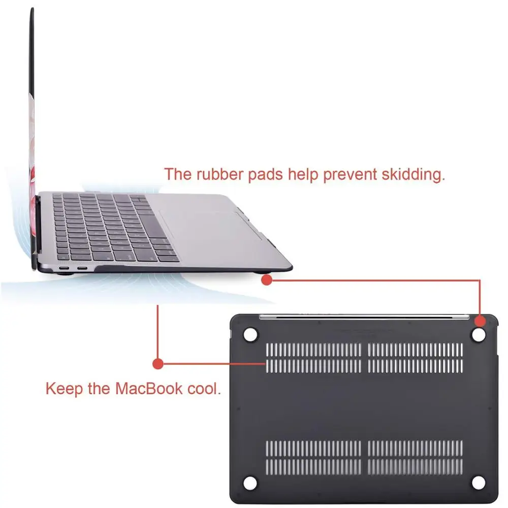 Чехол MOSISO для ноутбука Macbook Air Pro Retina 13 15 16 цветной мраморный Жесткий mac book air дюймов