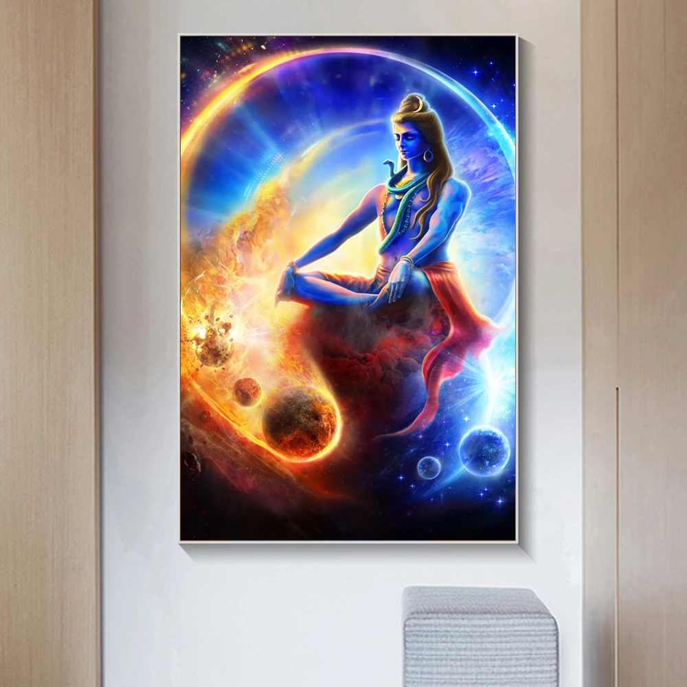 

Индуийский лорд Shiva, настенная фотография, искусство, искусство, картины для декора гостиной