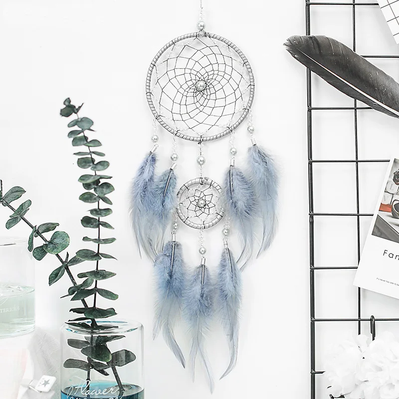 

Dream Catcher Car Pendant Hand Made Living Room And Bedroom Interior Decoration Gifts For Friends Meaning Blessing Best Wishes