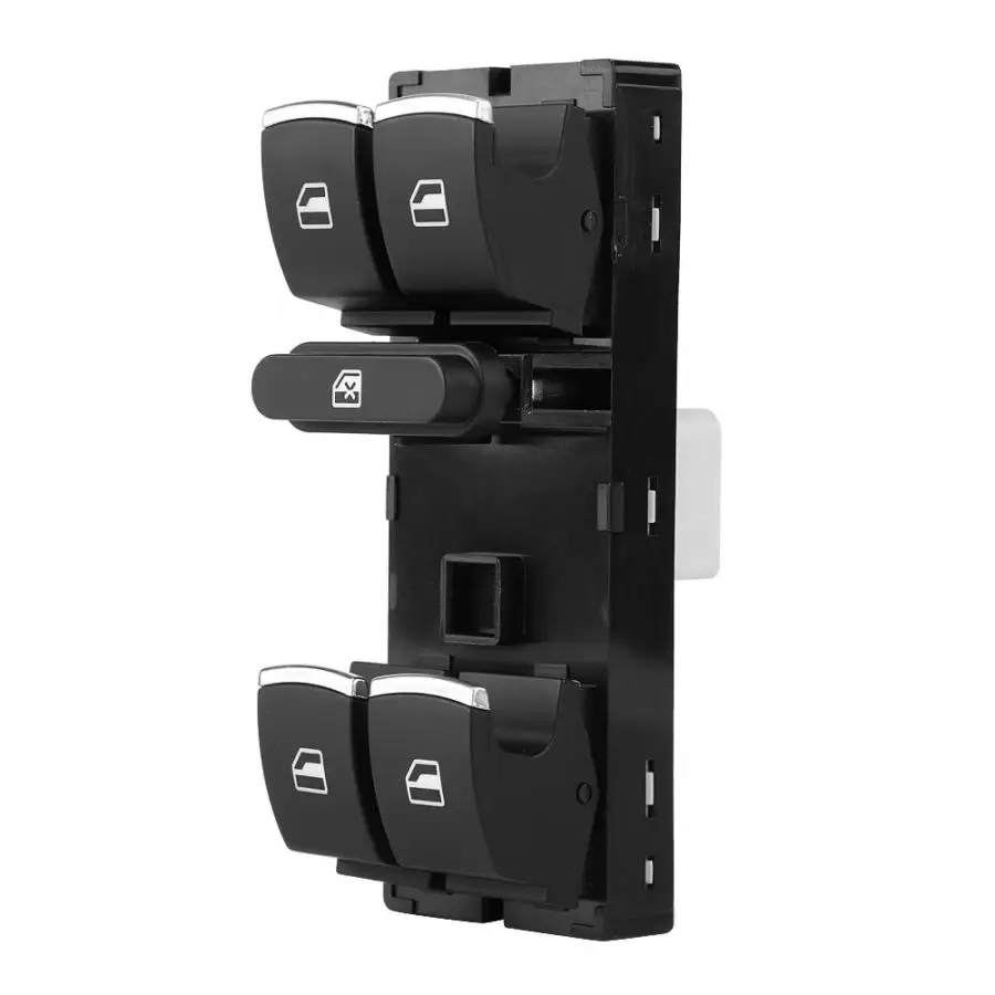 button start stop 6Pcs Chrome Headlight Headlamp Window Mirror Switch Set for B6 CC Golf MK5 MK6 car switch relay | Автомобили и
