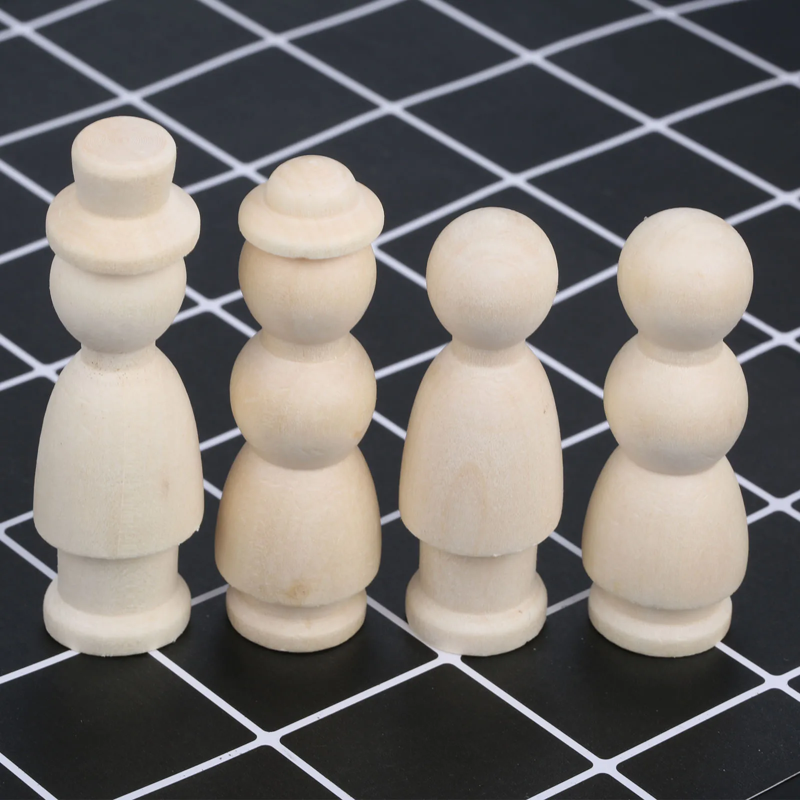 5 шт. для мальчиков и девочек недостроенный деревянный колышек Куклы Ремесла