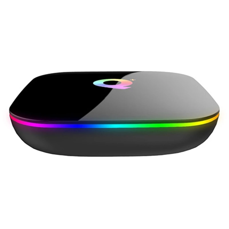 

Q Plus Smart TV Box A-ndroid 9.0 TV Box 2GB-RAM/16GB ROM 2.4G WiFi 6K HDMI-compatible DLNA Smart TV BOX