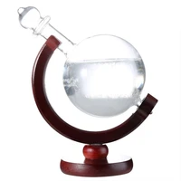 desktop weather station weather predictor transparent ball storm glass creative globe shaped storm glass bottle home decor