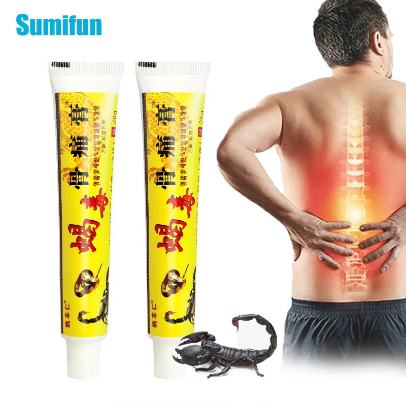 

Ортопедический крем для спины, поясницы, артрита, Яда скорпиона 20 г