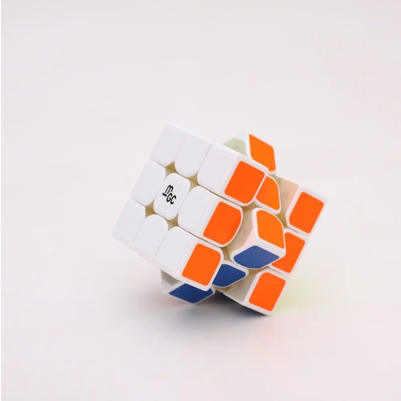 MGC V1 white Yongjun YJ MGC V2 3x3x3 м 2x2 mgs3 Элитный Магнитный магический куб профессиональный 3x3 Скорость Cubo magico Развивающие игрушки для детей - Цвет: MGC V1 white