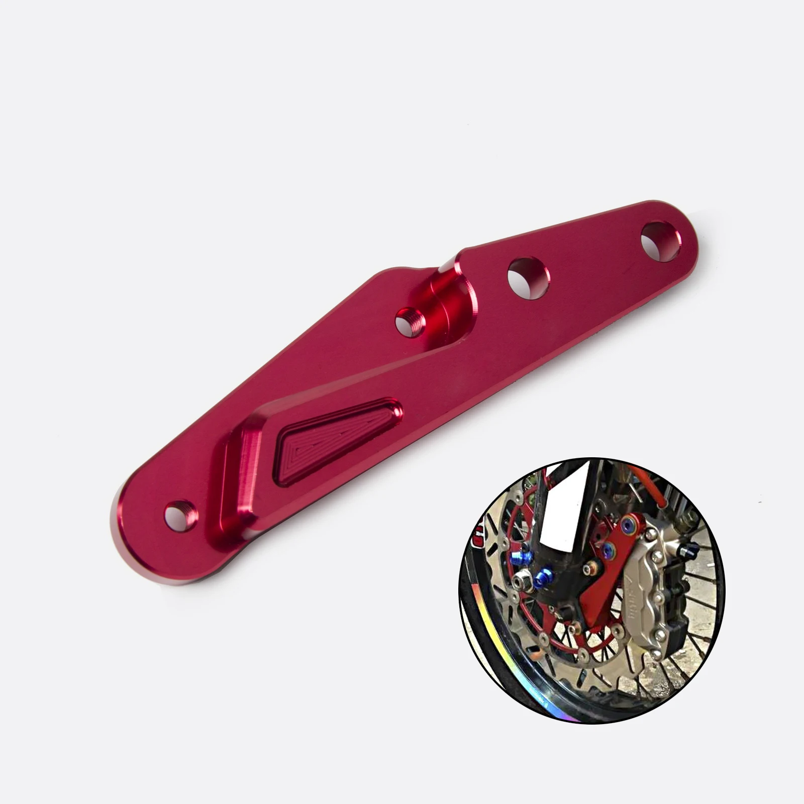 Кронштейн тормозного суппорта 320 мм адаптер CNC для Honda CR125R CR250R/E CRF250R CRF450R CRF450X CRF250X