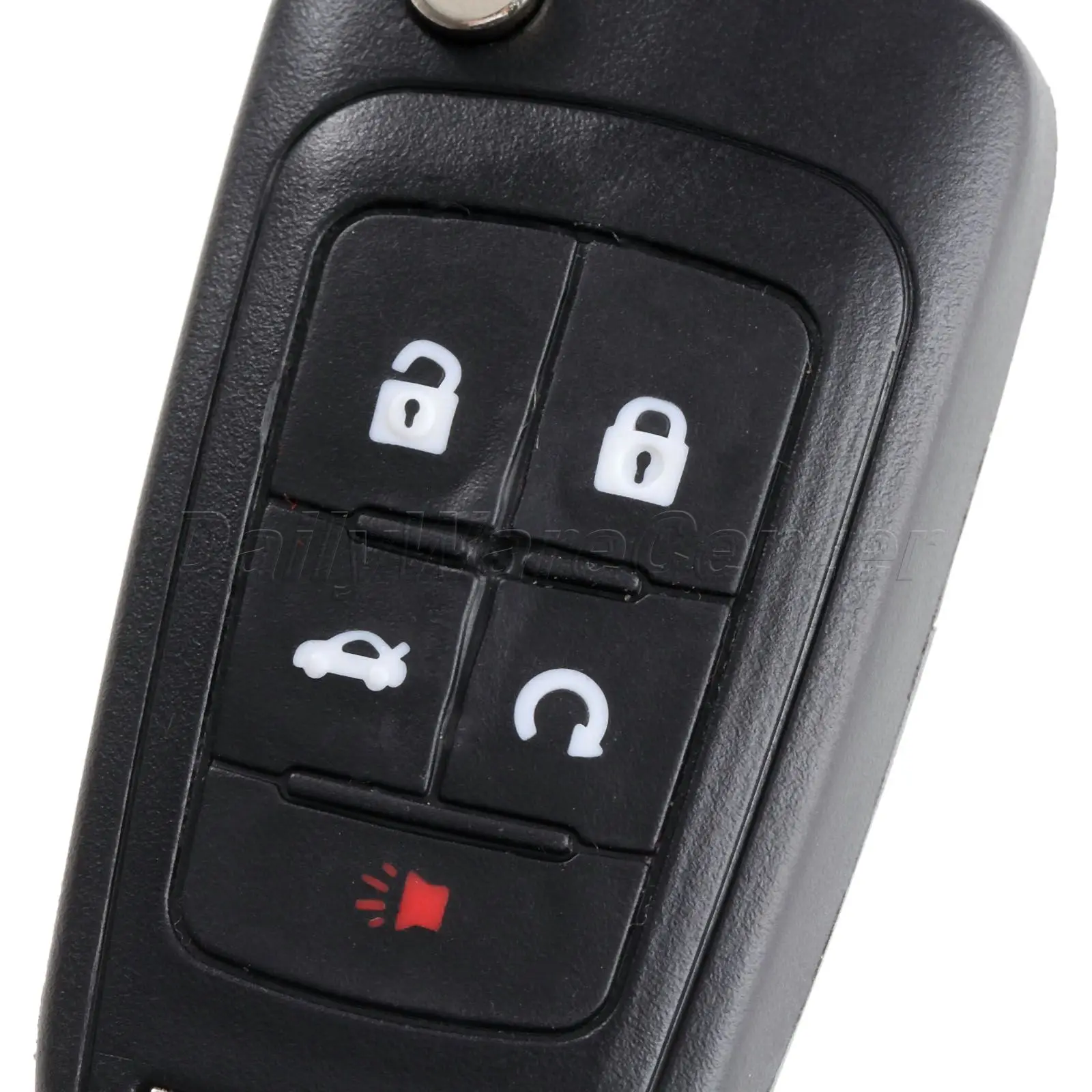 Mgoodoo Flip Folding Remote Key Shell Case 5 Buttons For Buick Lacrosse Regal Verano Car Alarm Replacement Keyless Fob Cover | Автомобили