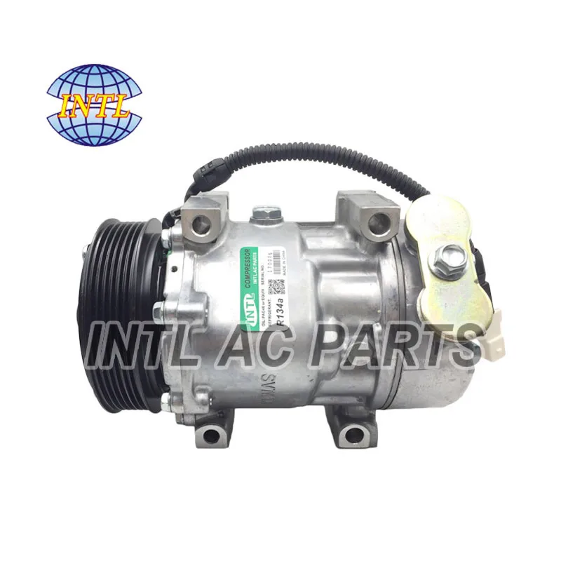 Компрессор кондиционера Sanden 7V16 для CITROEN C5 C8 отправка XSARA PEUGEOT 206 607 406 806 807 EXPERT 6453JF