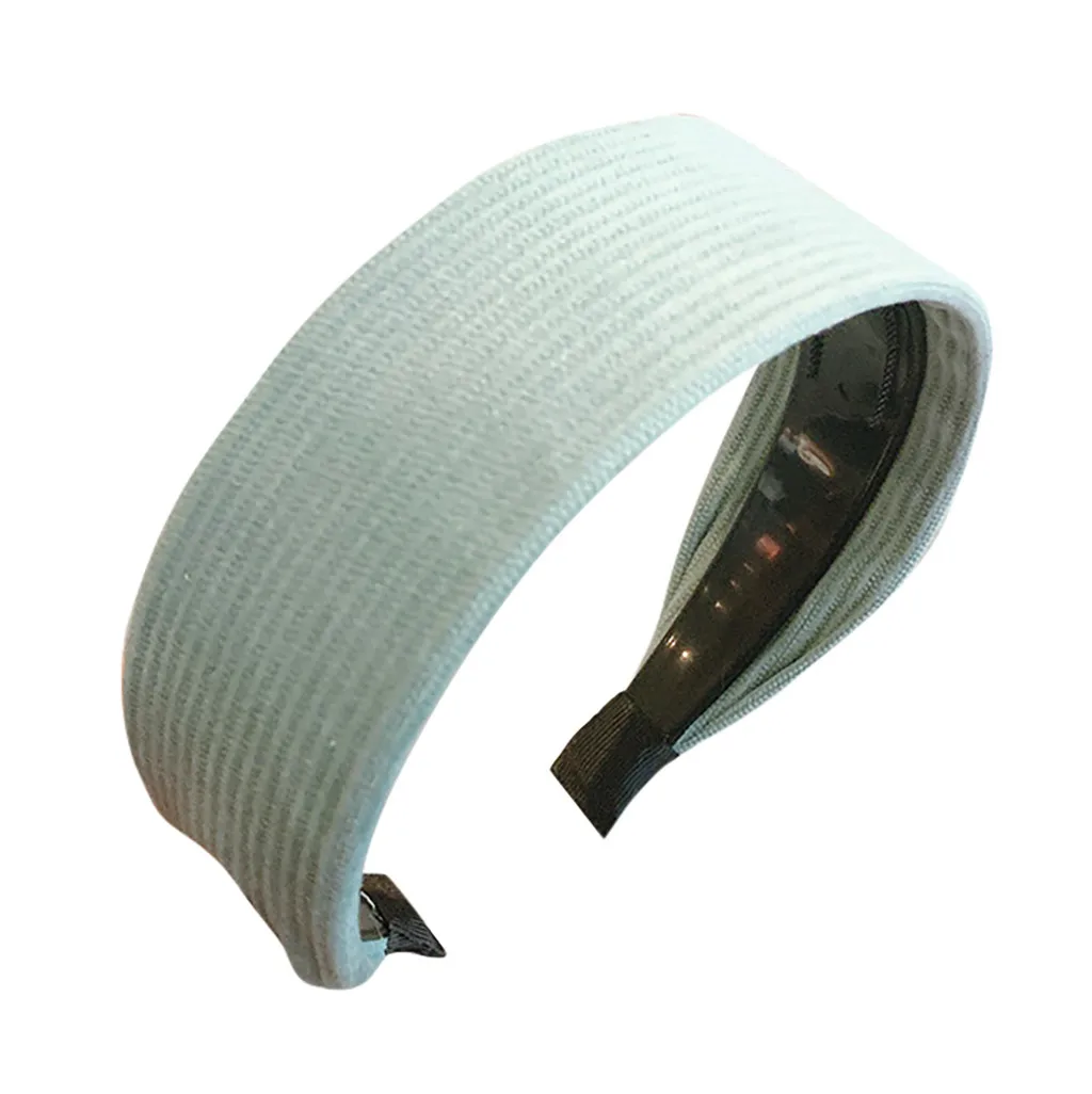 Женская Ручная вязаная головная повязка шерстяная теплая Милая для волос