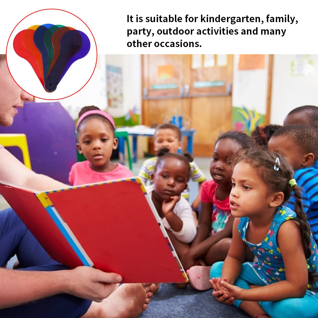 

6pcs Kids Colorful Learning Boards PVC Educational Children Painting Coloring Boards Teaching Accessory