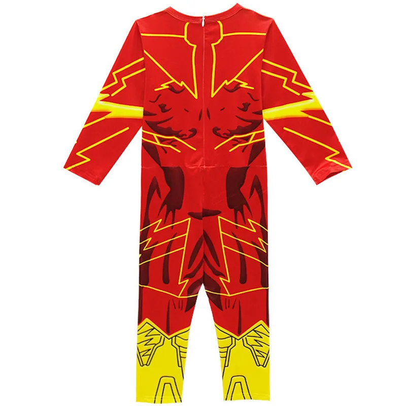 

The Flash Costume Kids Halloween Costumes for Boys Jumpsuits Superhero Flash Cosplay Costumes Children's Day Festive Party Hulk