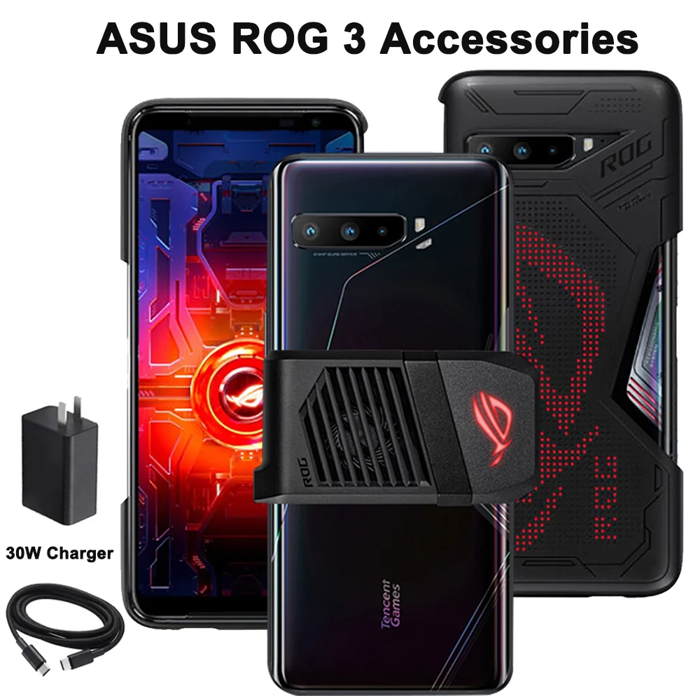ROG AeroActive Cooler 3 охлаждающий вентилятор для ASUS Phone чехол оригинальный LED Lighting Armor