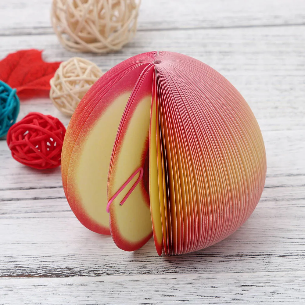 1 лот клейкие заметки сделай сам фрукты овощи блокноты для заметок kawaii 140 страниц