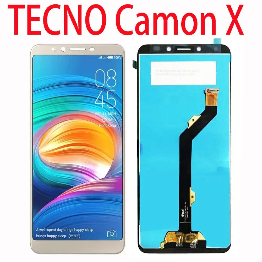 ЖК дисплей 6 0 дюйма для Tecno camon X CA7 + дигитайзер сенсорного экрана в сборе с