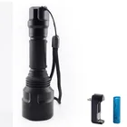 Высокая Мощная Вспышка светильник светодиодный фонарь XM T6 светодиодный тактический вспышки светильник Перезаряжаемые 18650 батарея для рыбалки Отдых на природе