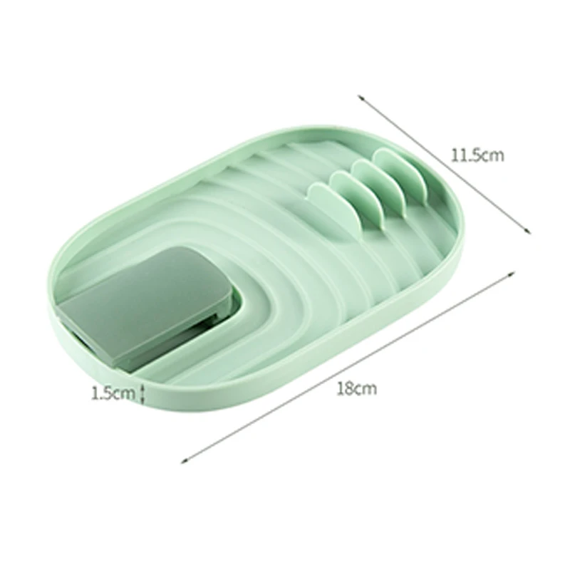 

Foldable Lid Spatula Storage Rack Spoon Organizer Holder Multifunction Chopsticks Drainer Shelf Home kitchen Tableware Accessory