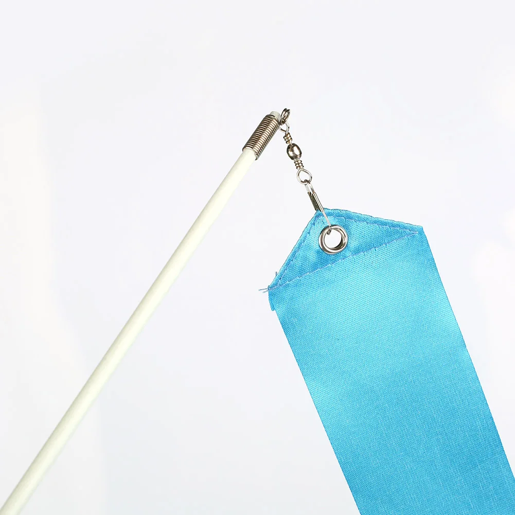 Лидер продаж 4 м красочные ленты для тренажерного зала дизайнерская танцевальная