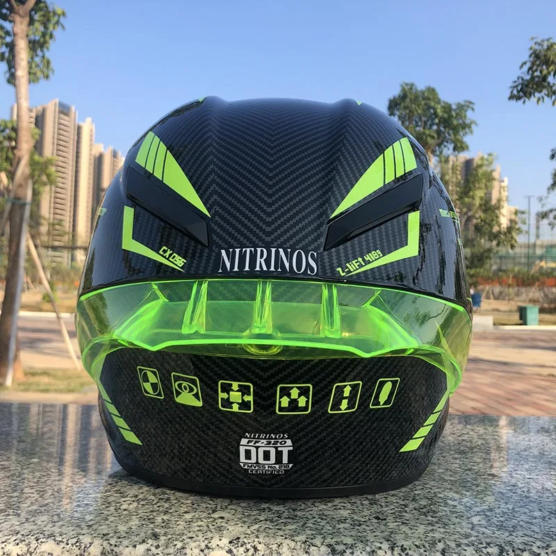 Новая мотоциклетная обувь шлем Для мужчин и женщин гоночный Prsonality Four Seasons