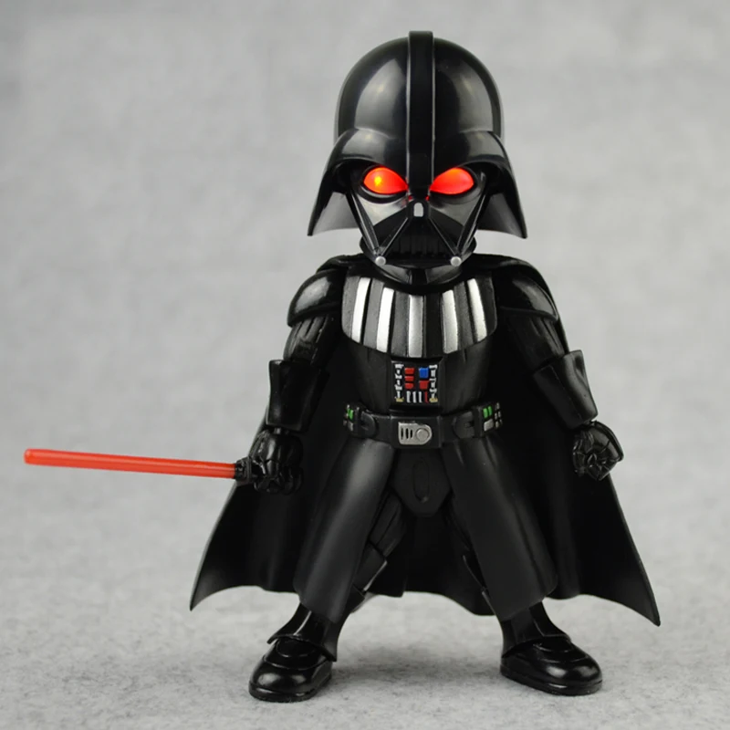 Световой сабель Hasbro из Звездных войн белый солдат черный воин Дарт Вейдер