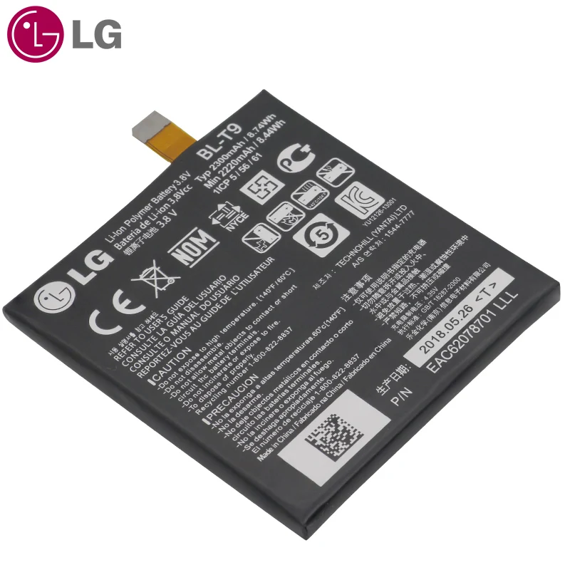 LG большой емкости запасной телефон батарея BL-T9 для LG Google Nexus 5 BL-T9 E980 Nexus G D820 D821 2300 мАч с набором инструментов