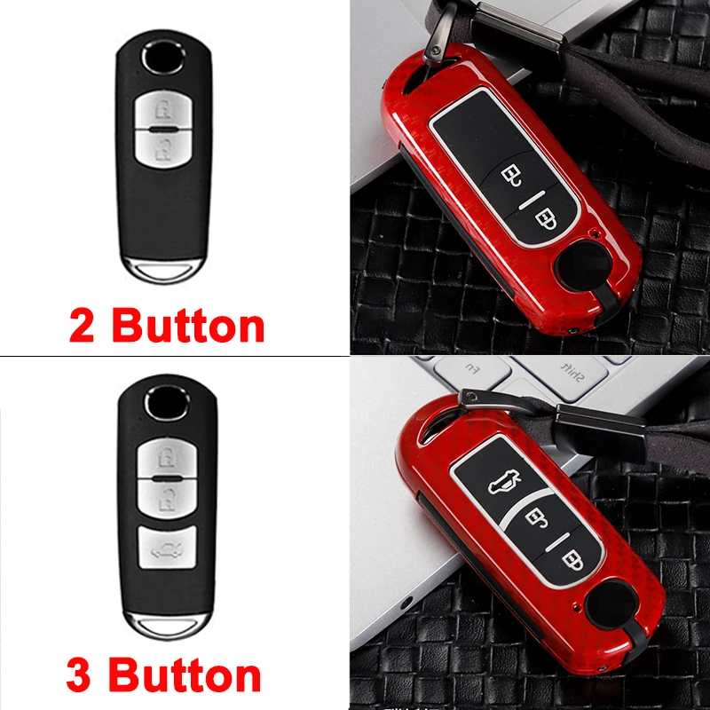 New hot sale Zinc alloy+Silicone car key case cover For Mazda 2 3 6 Axela Atenza CX-5 CX5 CX-7 CX-9 CX-8 CX-3 Auto Key Shell | Автомобили