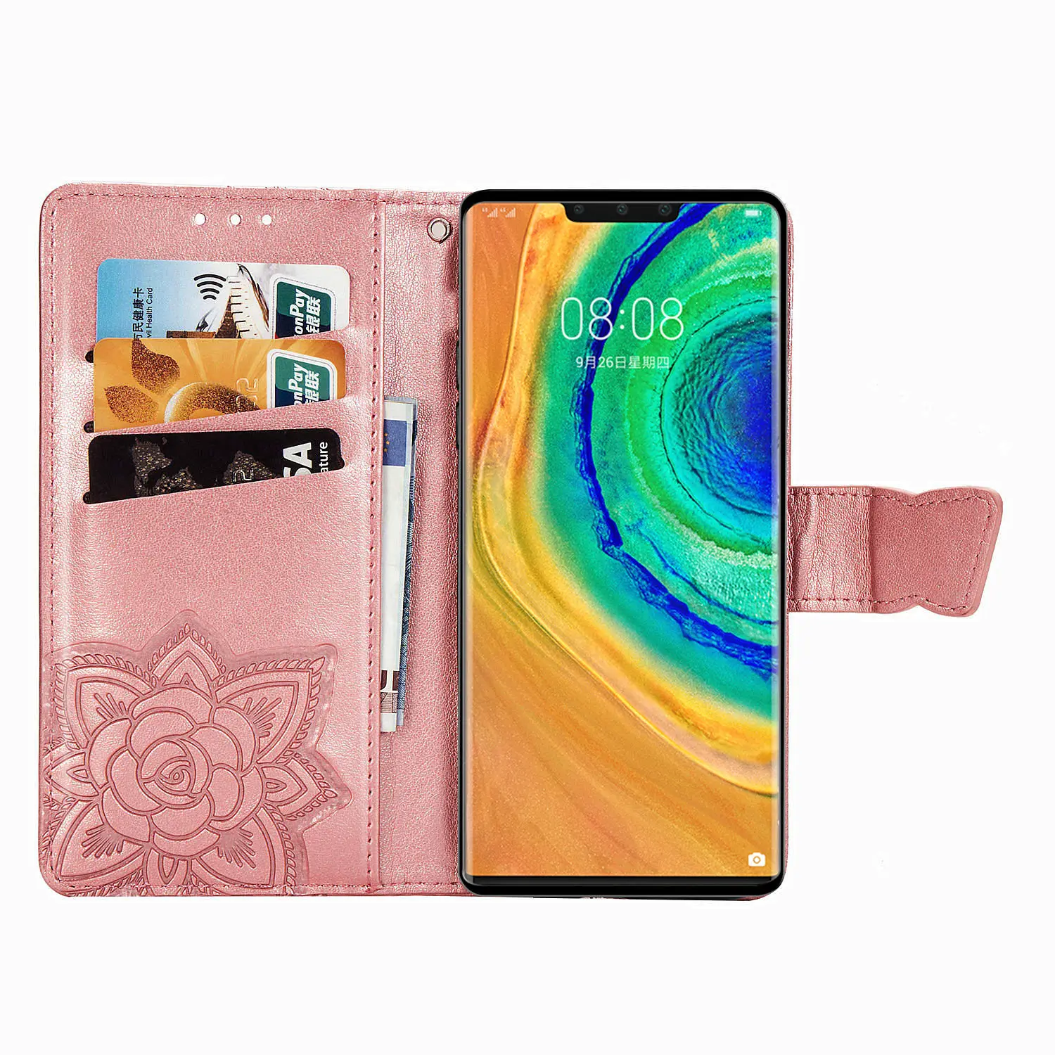 Кожаный чехол Бумажник для телефона Huawei Honor 7A 7C 9X Pro 10 20 Y5 Y6 Y7 Y9 Prime 2019 P20 P30 Lite Mate 30 Nove 4