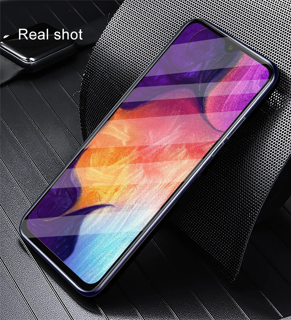3 шт./партия, закаленное стекло для экрана samsung Galaxy A10 A20e A30 A40 A50 A60 A70 A80, защитное стекло, полное покрытие
