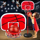 Детский баскетбольный игровой набор, регулируемая корзина для занятий спортом на открытом воздухе, корзина для занятий спортом в помещении, аксессуары для спортивных упражнений