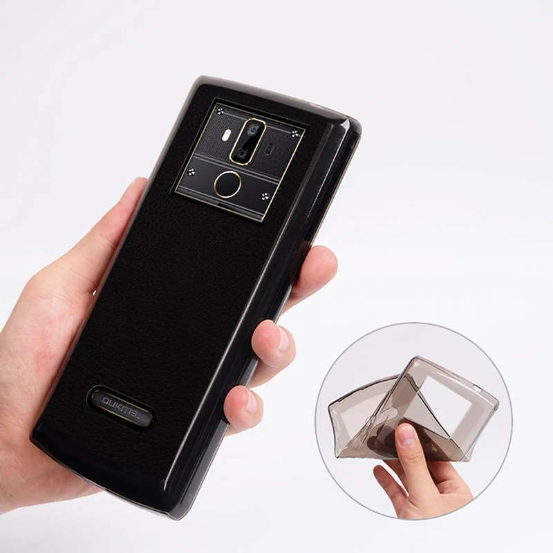 ITien защитный чехол для Oukitel K7 6 дюймовый ремешок ручка с кольцом TPU силиконовый Etui