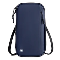 travel neck wallet with rfid hidden security neck money pouch for cash cards keys passport with adjustable neck strap
