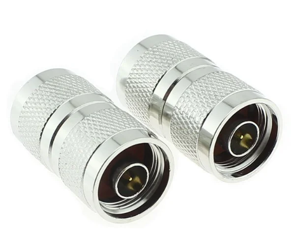 

5PCS New N Male Plug to N Male Plug Double Straight RF Coaxial Adapter Connector Wholesale