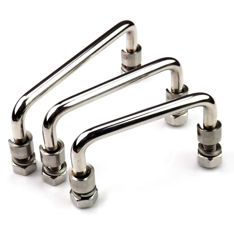 

Modern Hardware Accessories Metal Bag Furniture Case Spring Handle Foldin Movable Toolbox Industrial Cabinet Handle