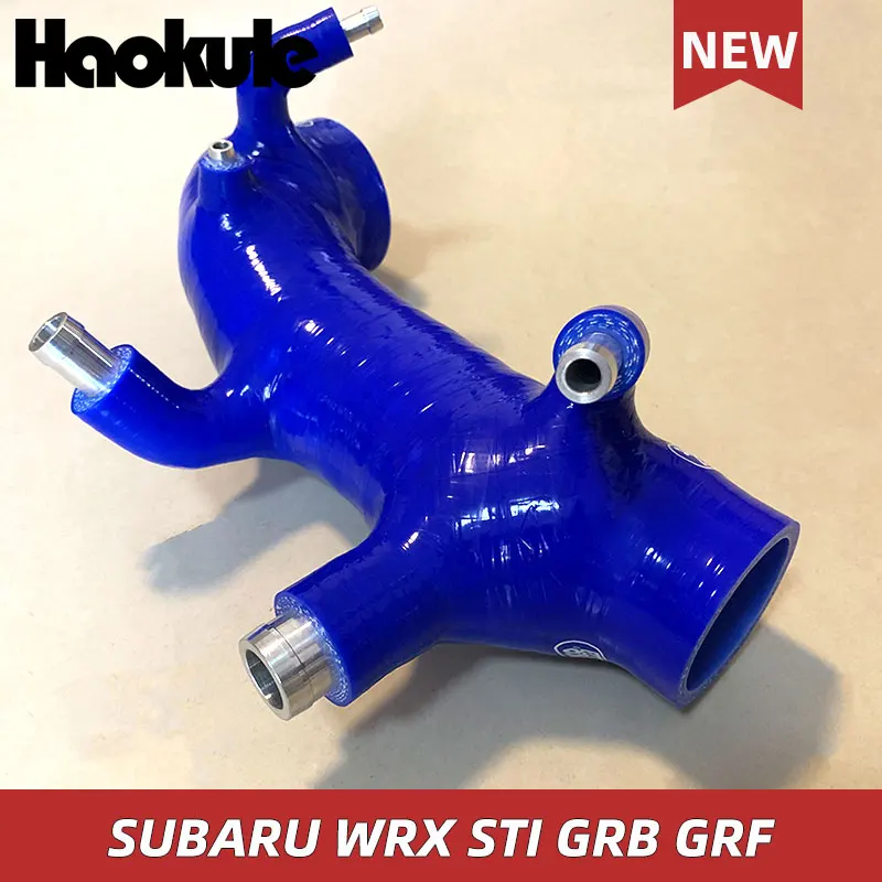 PERFORMACE SILICONE TURBO INLET INTAKE INDUCTION PIPE HOSE FOR SUBARU IMPREZA GRB GRF EJ20 WRX STI10 BLUE BLACK | Автомобили и