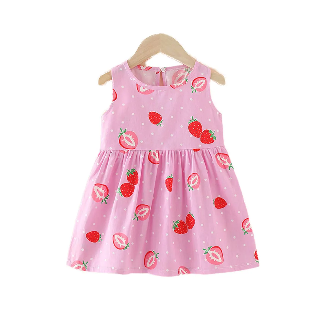 2019 платья для девочек летняя детская одежда детское платье принцессы без рукавов