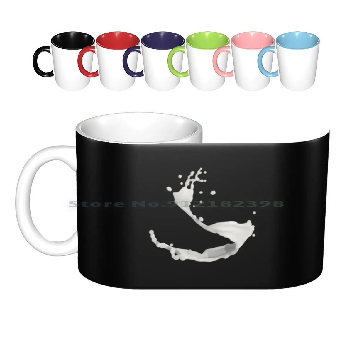 

Ceramic Mugs Coffee Cups Milk Tea Mug Creative Trending Vintage Gift Bottle Cup