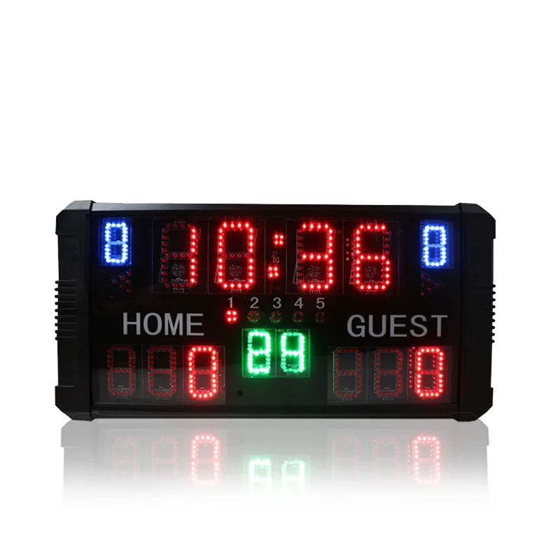

Hot-selling digital basketball scoreboard with remote conrol portable led scoreboards for basketball