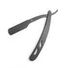 Ручная бритва с прямыми краями для парикмахерской, средство для удаления волос на лице и бороде, складное бритье, устройство для стрижки волос из нержавеющей стали