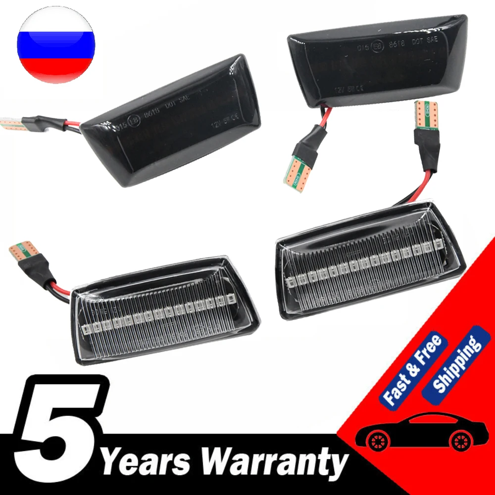 2 шт., светодиодные индикасветодиодный для Opel Adam Astra H GTC VXR Corsa D