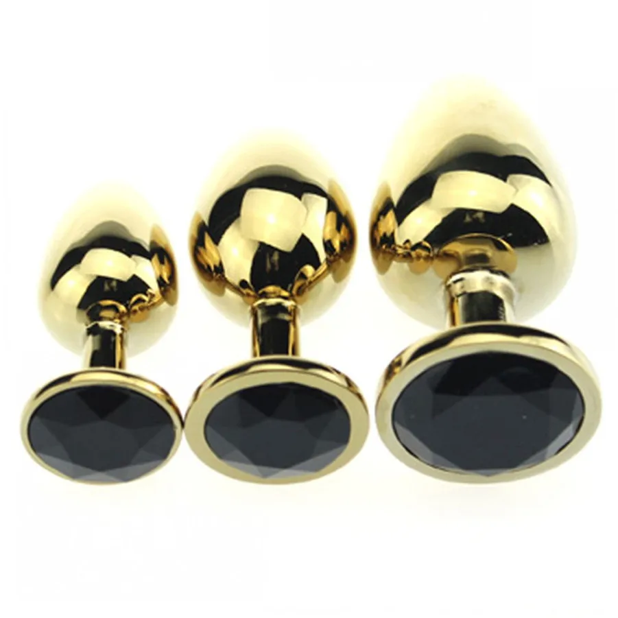 Взрослые игрушки Хрустальный фаллоимитатор большая Анальная пробка Стальные