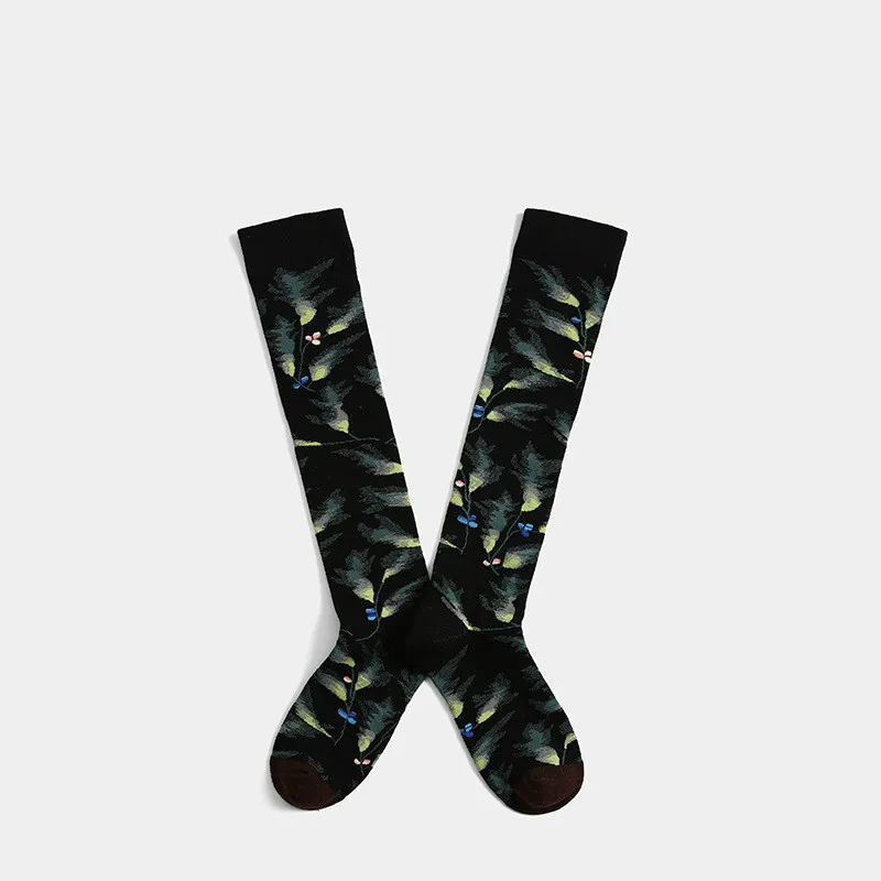 Instime 1 Pair New Style Knee High Designer Compression Socks Women Long Tube Streetwear Skateboard
